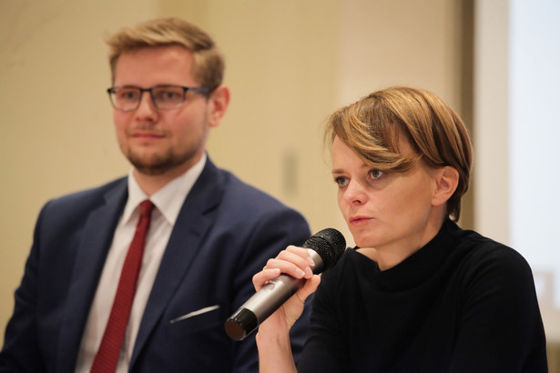 Minister przedsiębiorczości i technologii Jadwiga Emilewicz fot. PAP/Mateusz Marek