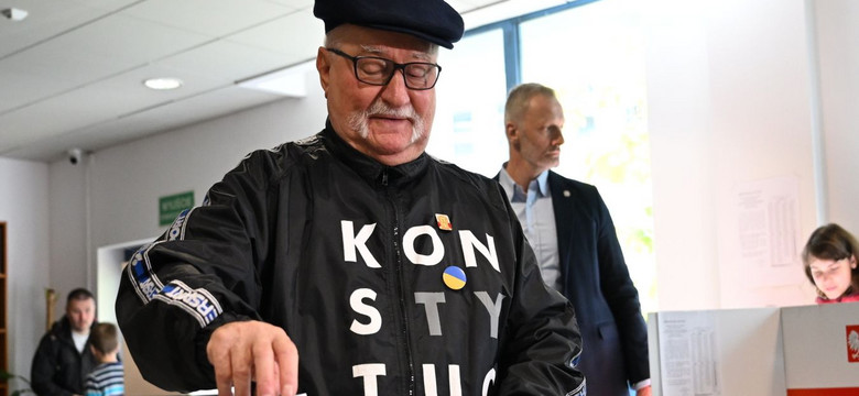 Wyniki wyborów 2023. Lech Wałęsa przestrzega przed PiS: Przygotowują prowokację
