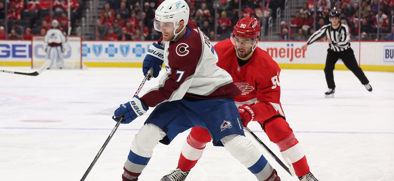 NHL: Kolejna wygrana lidera. Avalanche pokonali Red Wings