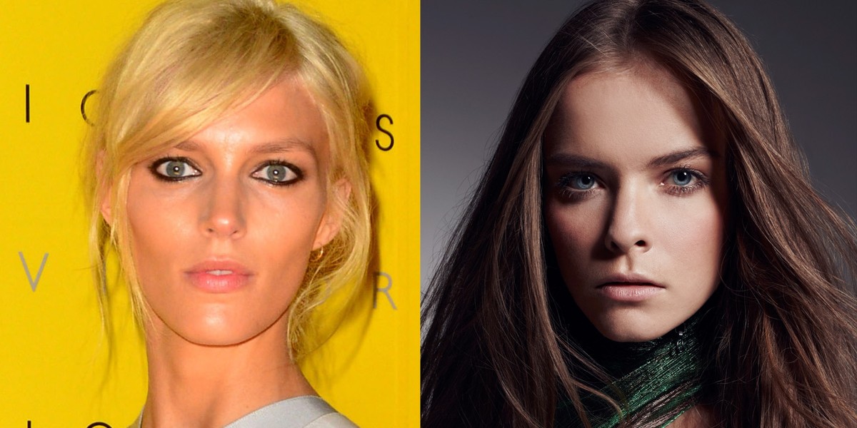 Anja Rubik i Zuzannie Kołodziejczyk