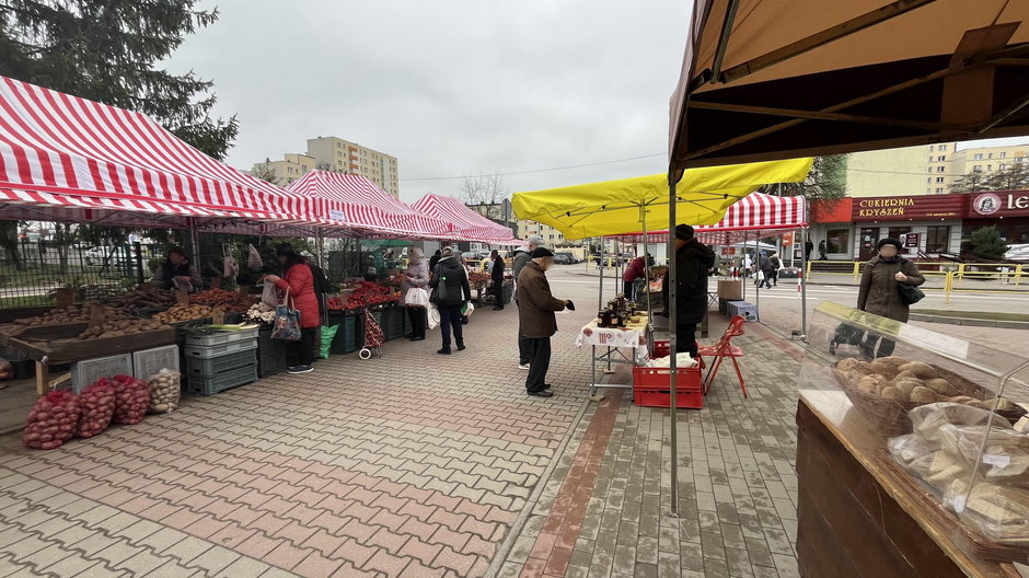 Bazar przy ul. Gajowej w Białymstoku