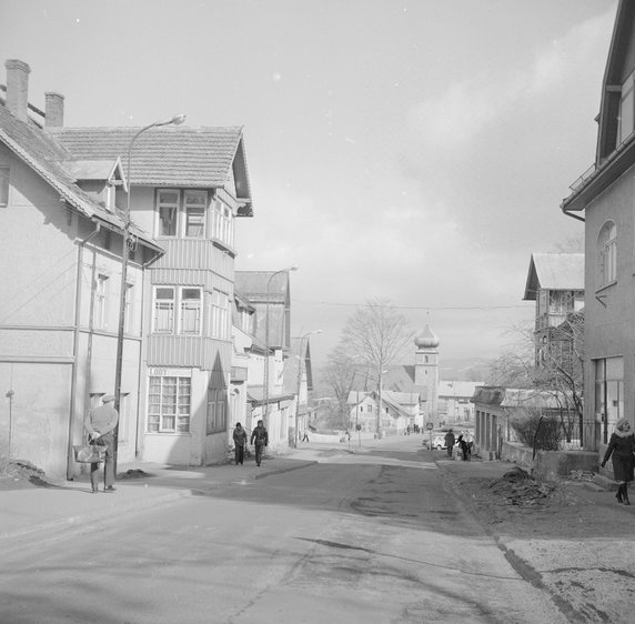 Ferie w Karkonoszach (lata 70.)