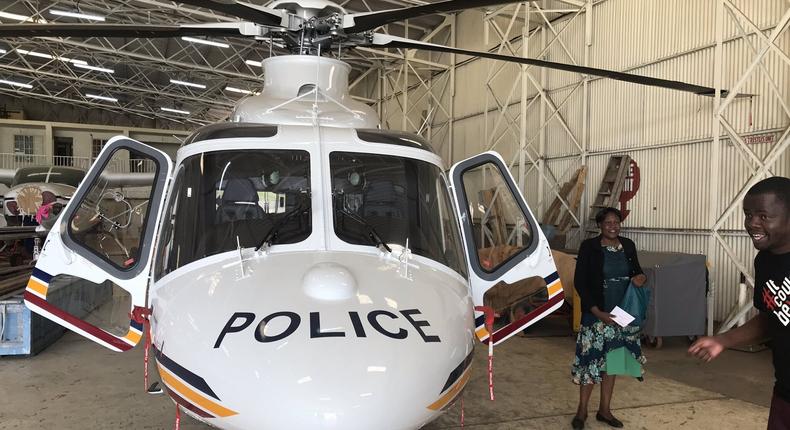 Meet Kenya's first female police pilot Eunice Jevuline Anyango Dobby,