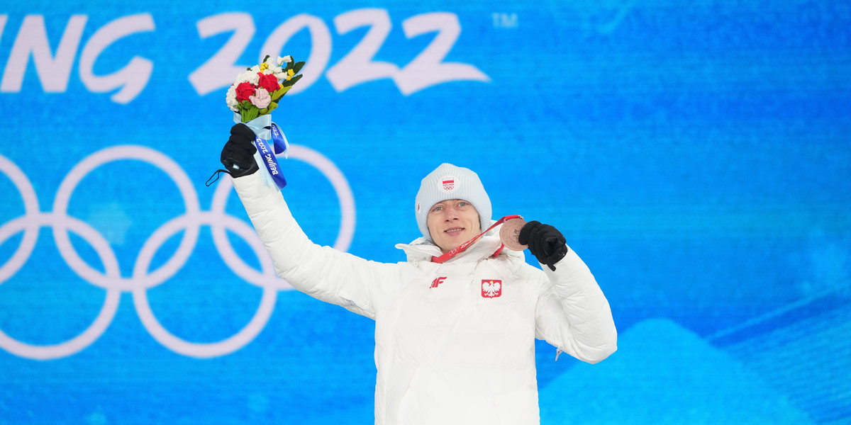 Dawid Kubacki we wtorek odebrał swój pierwszy indywidualny medal olimpijski.