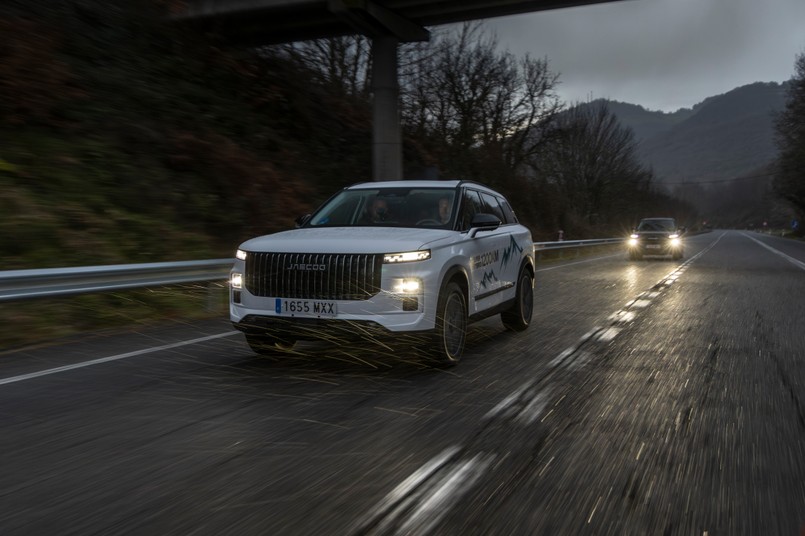 Jaecoo 7 Super Hybrid spalił średnio 3,5 l/100 km podczas prób na hiszpańskich drogach