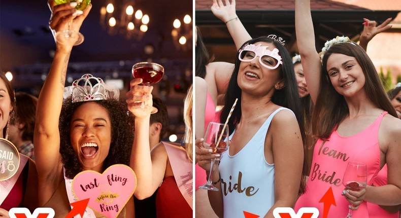 Insider reporters compiled a list of things to skip when planning a bachelorette party.monkeybusinessimages/milorad kravic/Getty Images