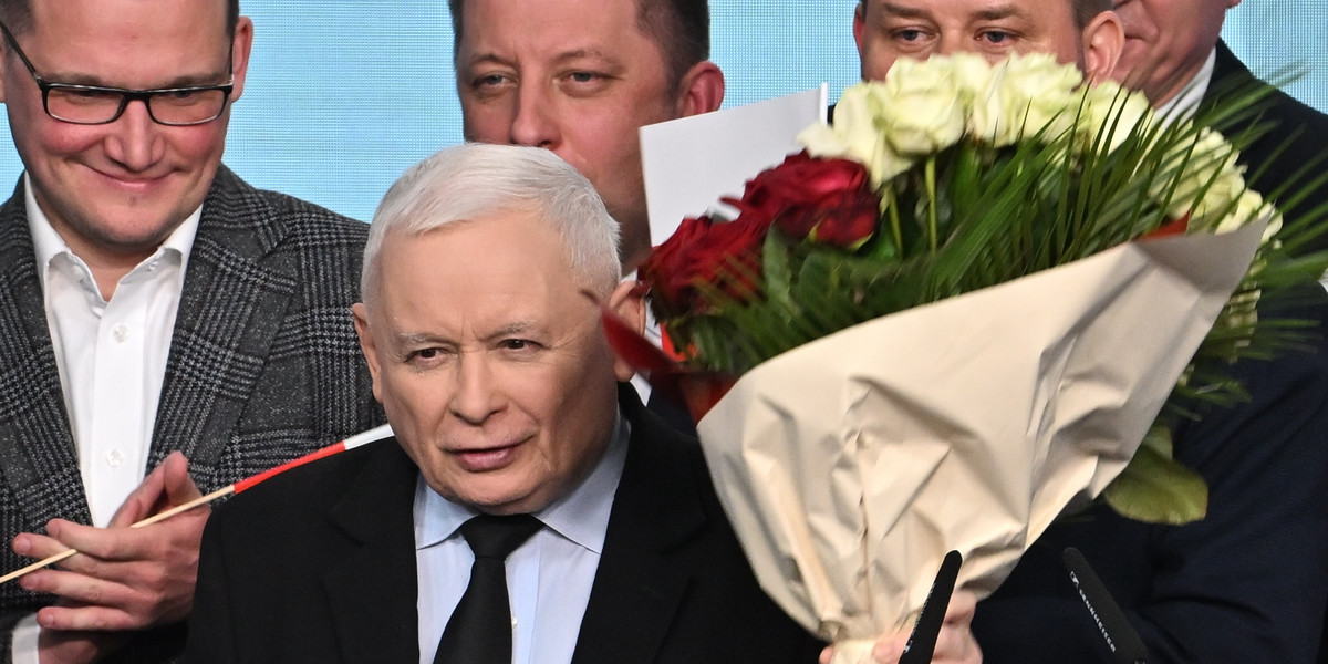 Jarosław Kaczyński grzmiał po wyborach. 