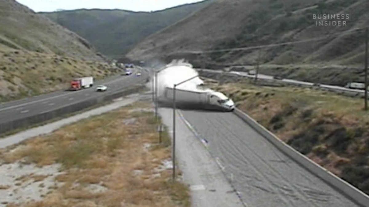 Gdy liczą się sekundy. Oto technologia, która zatrzymuje pędzące ciężarówki [WIDEO]