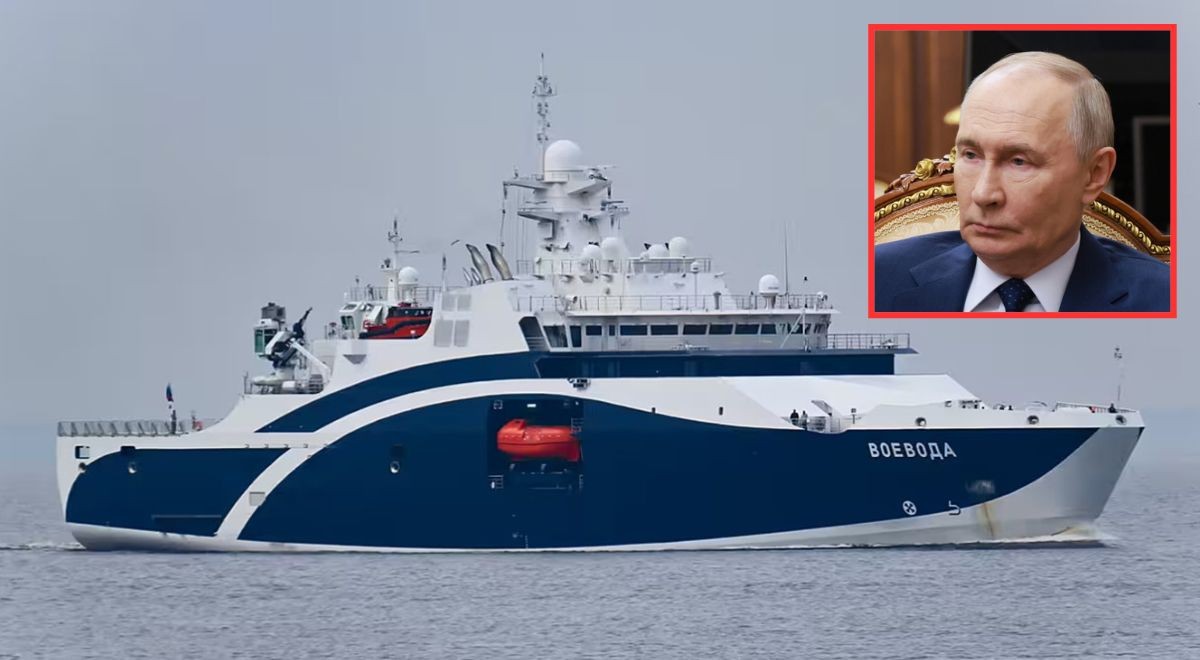 Rosja jacht Putina Władimir Putin Morze Bałtyckie