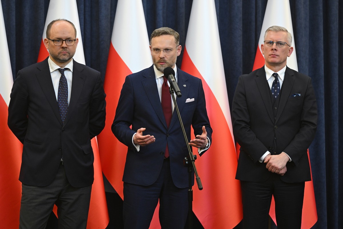 Zbigniew Bogucki, Sławomir Cenckiewicz, Marcin Przydacz