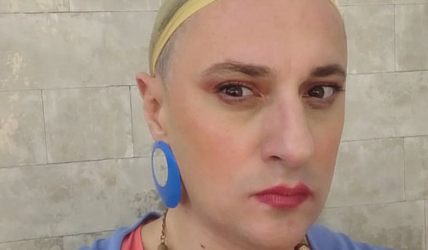 Andrija Milošević prerušen u ženu