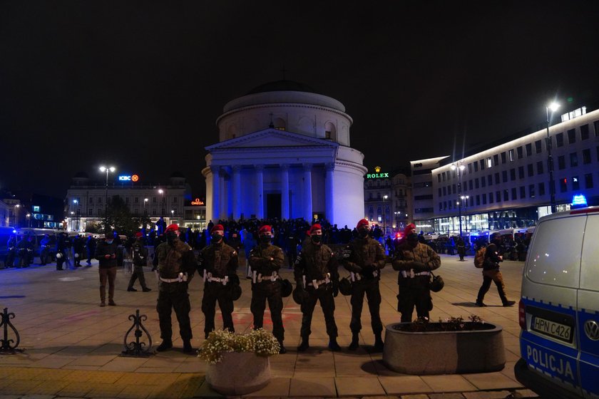 Strajk kobiet w Warszawie