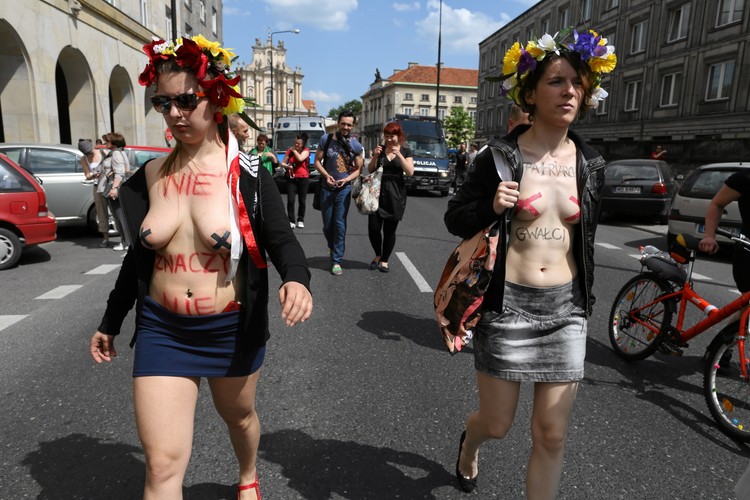 Marsz Szmat w Warszawie