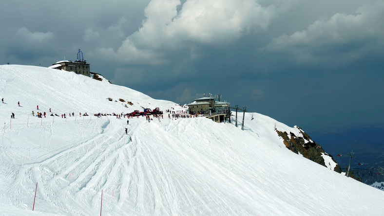 Kasprowy Wierch: Dwa metry śniegu. Zamieć w Tatrach