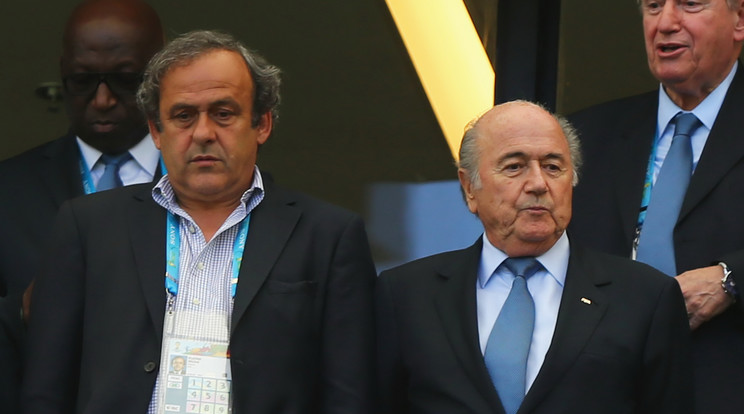 Platini és Blatter döntésre vár/Fotó: Europress - Getty Images