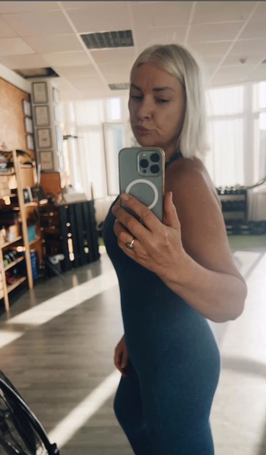 Danijela Dvornik u teretani