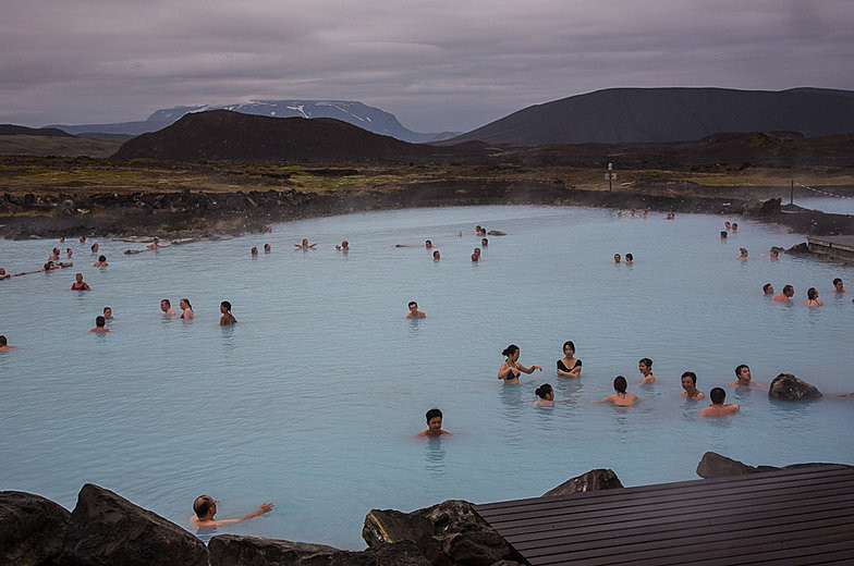 Islandia - gorące źródła (Blue Lagune)