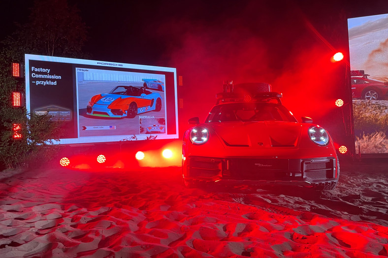 Porsche 911 Dakar RED58 Special w hołdzie Sobiesławowi Zasadzie