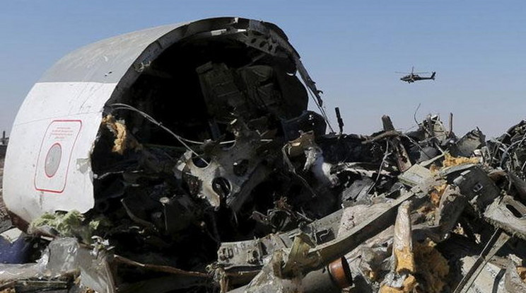 Az orosz repülő 224 emberrel a fedélzetén zuhant le, a tragédiát nem élte túl senki /Fotó: Reuters