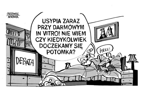 Usypia przy in vitro krzętowski