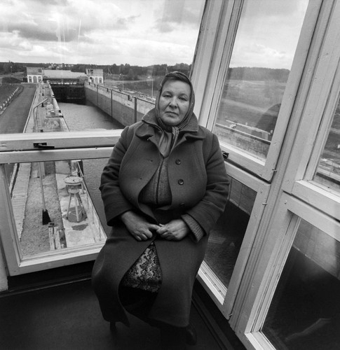 GALINA DENISOWNA DOWBANIA, operator drugiej śluzy na Kanale Biełomorskim