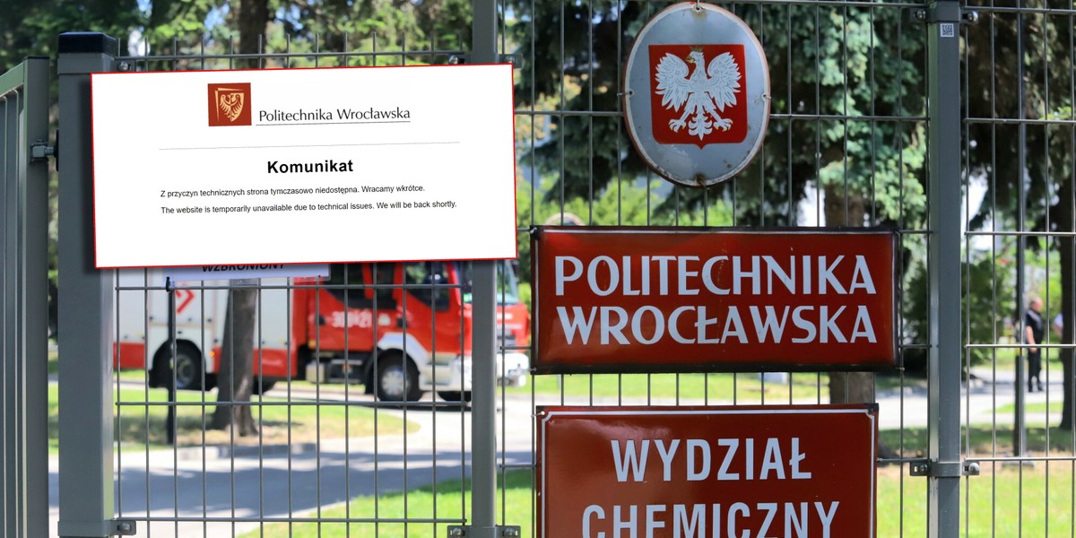 Systemy zalały kluczową serwerownię uczelni.