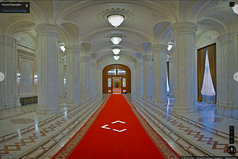 Pałac Parlamentu w Bukareszcie dostępny online