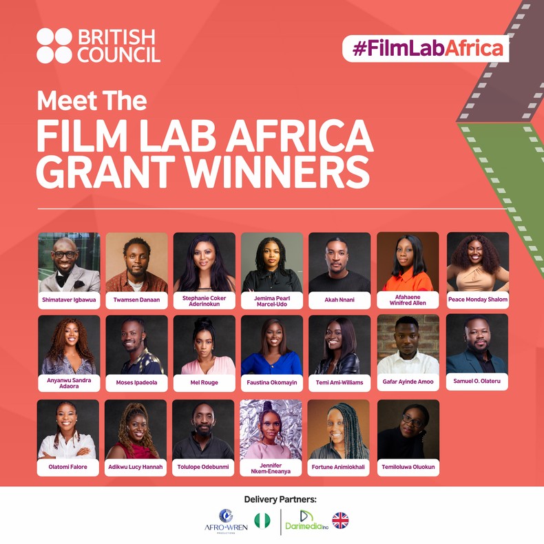 FilmLab Africa Grant Winners