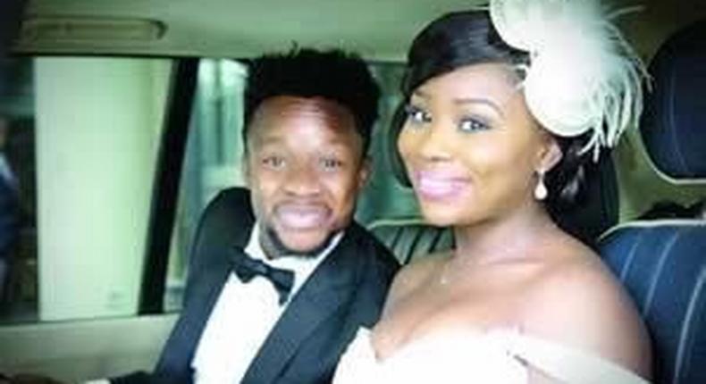 Ogenyi Onazi on Tuesday, December 29, 2015 got married in a civil ceremony to his fiancée, Sandra Ogunsuyi 