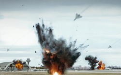 Olbrzymi rosyjski atak. Ponad 500 dronów i rakiet! Ukraina straciła F-16