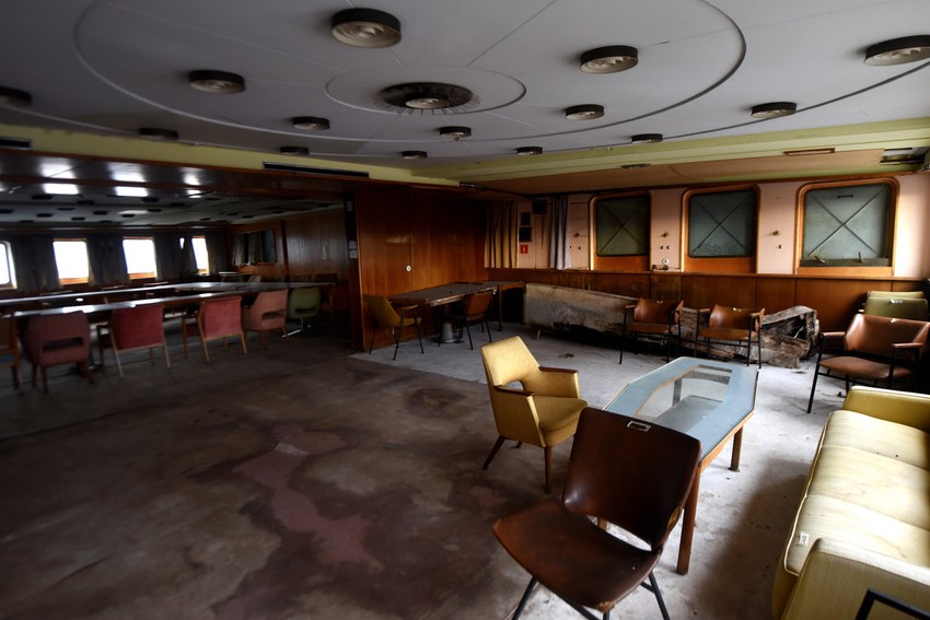 Unutrašnjost Galeba