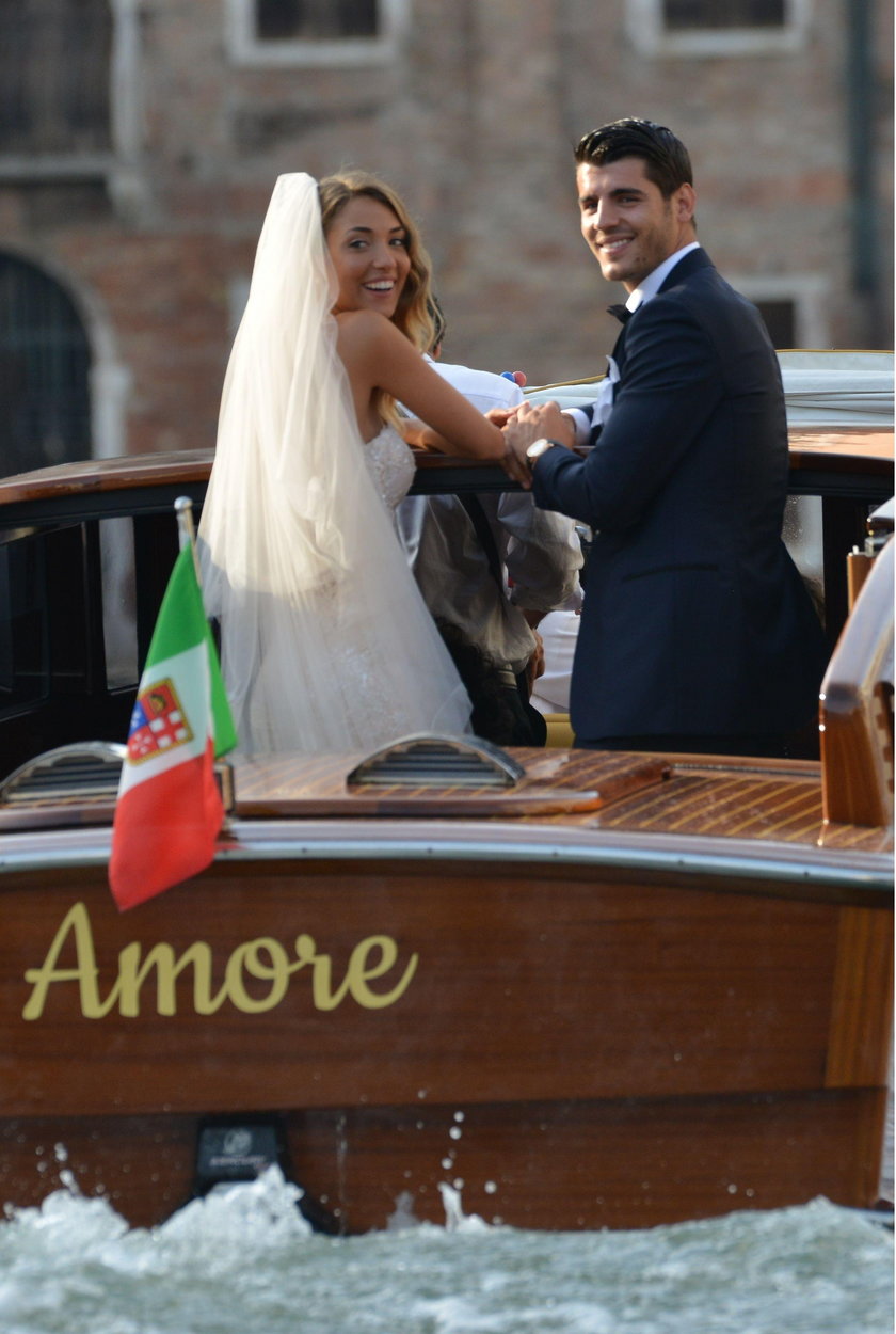 Alvaro Morata wziął ślub z Alice Campello. Bajeczna uroczystość