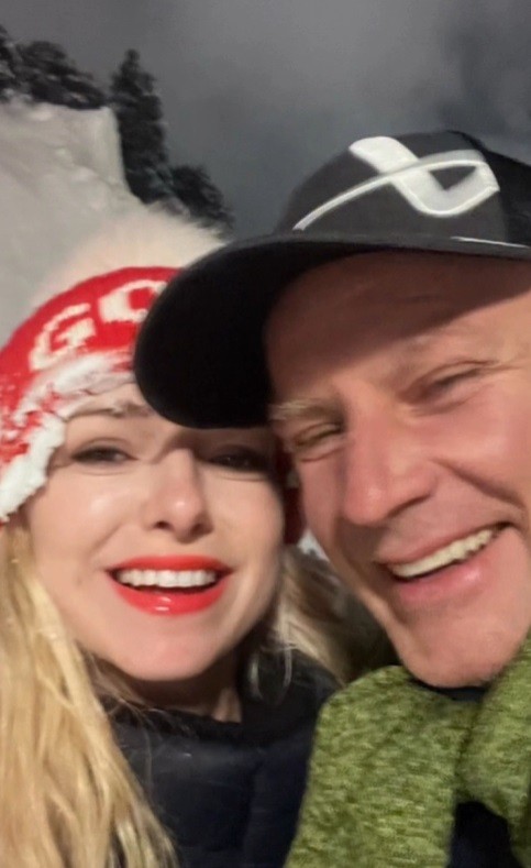 Zlatica Puškárová s manželom Patrikom Švajdom. 