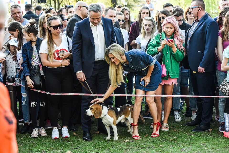 Joanna Krupa w dżinsie zachęca do adopcji zwierząt