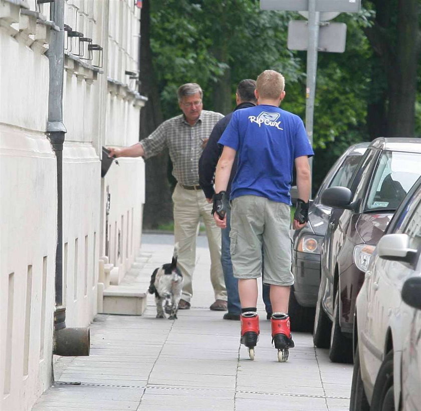 Dłuuuuga droga Komorowskiego na przysięgę. FOTO!