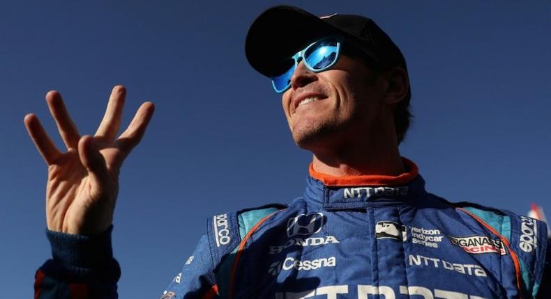 Scott Dixon of New Zealand, driver of the Chip Ganassi Racing Honda was robbed at gunpoint at a Taco Bell