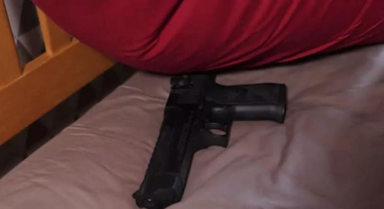 Police officer's gun is missing from under pillow during a one-night stand with strange woman