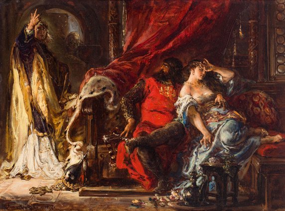 9. Jan Matejko, "Święty Stanisław karcący Bolesława Śmiałego" - 5,5 mln zł