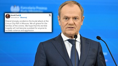 Donald Tusk zabrał głos w sprawie zamachu w Moskwie. "Mamy nadzieję, że nie stanie się dla nikogo pretekstem"