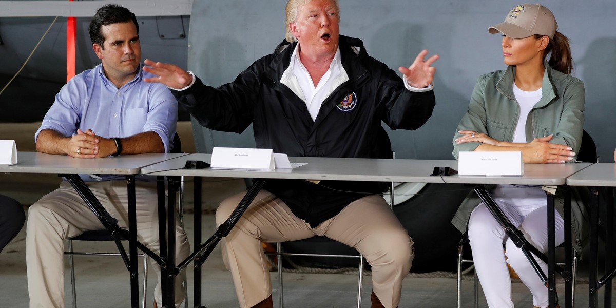 Trump: Puerto Rico 'can be very proud' that it had 16 deaths compared to 'a real catastrophe like Katrina'