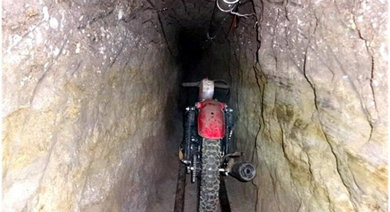 The ‘motorbike on rails’ used by Mexican drugs lord in tunnel escape from prison