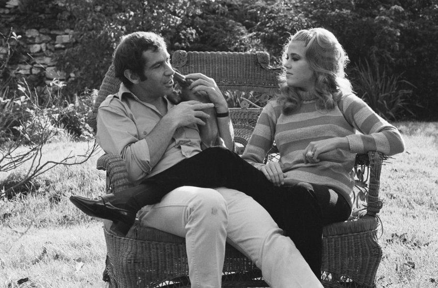 Roger Vadim i Jane Fonda w 1968 r.