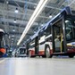 wnętrze fabryki autobusów Solaris