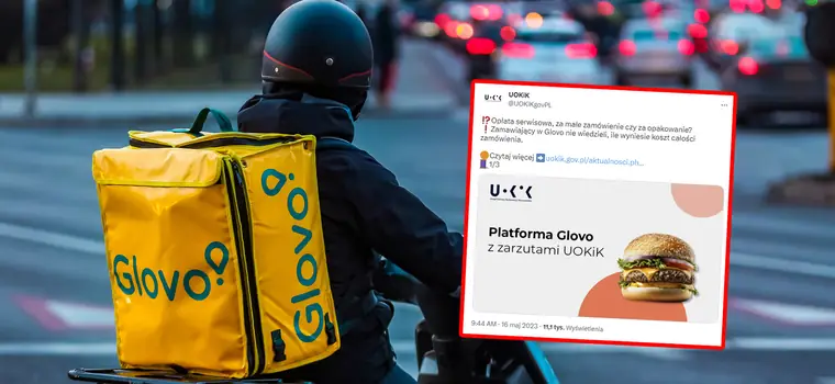 Glovo grozi potężna kara. UOKiK rozpoczął dochodzenie