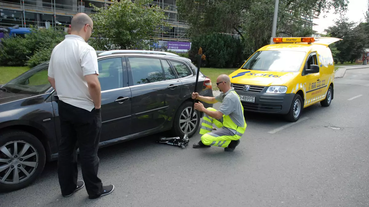 Pomoc drogowa: czyli, Starter na spokojną głowę