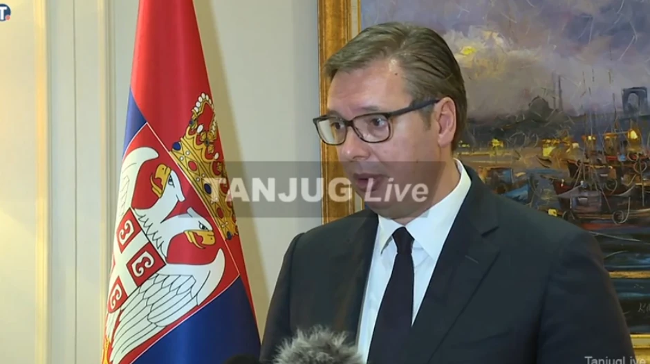 Aleksandar Vučić u Istanbulu