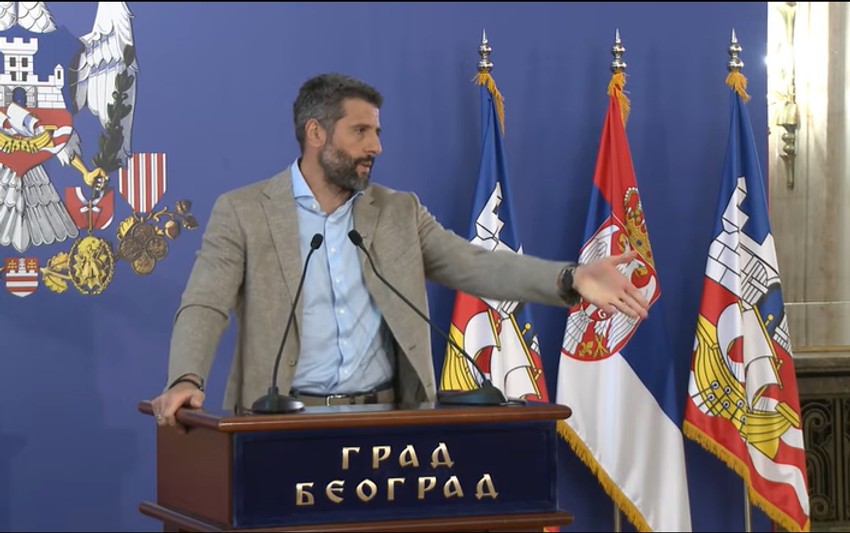 Gradonačelnik Beograda Aleksandar Šapić