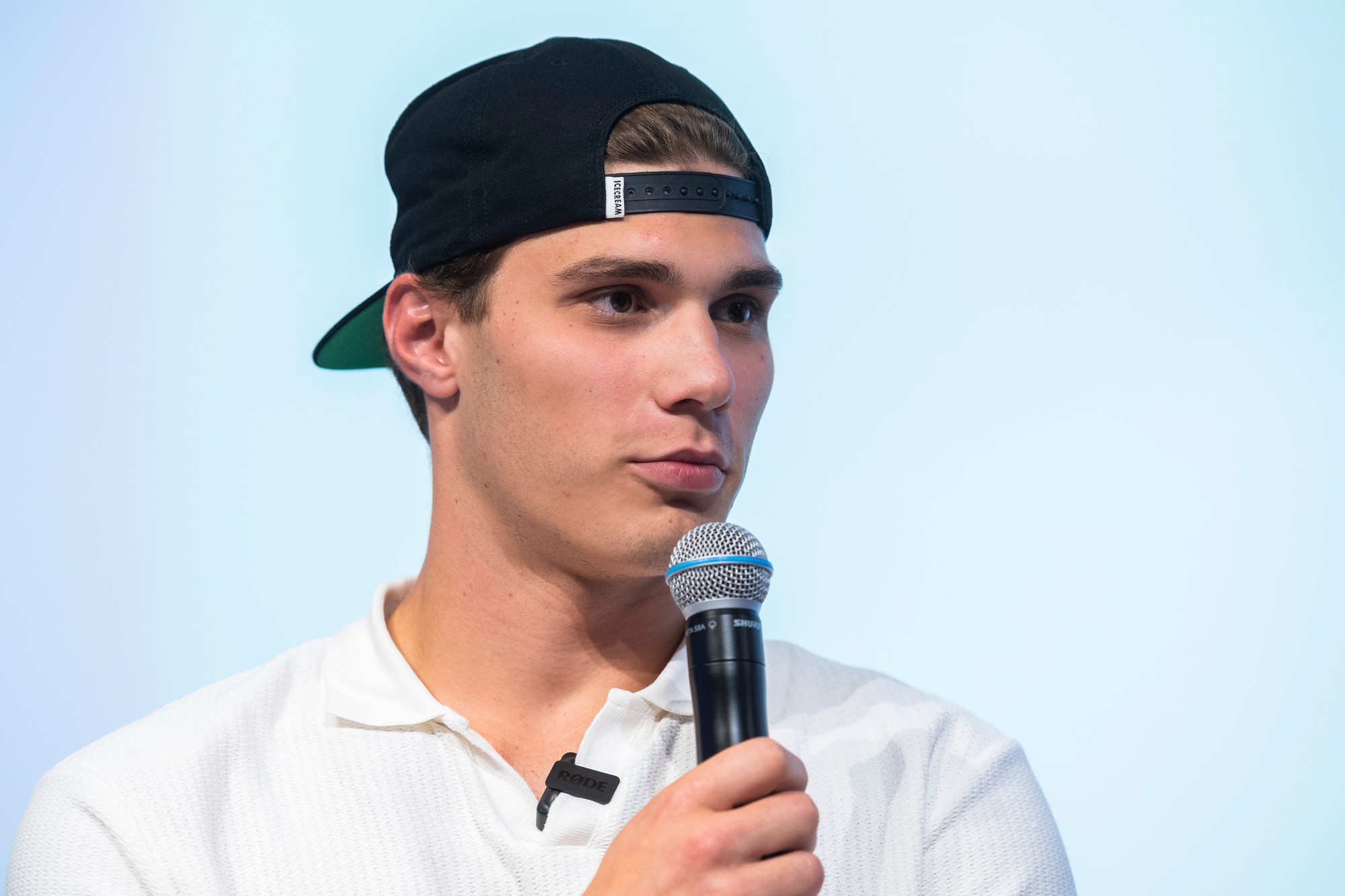 Slovenský hokejista Juraj Slafkovský.