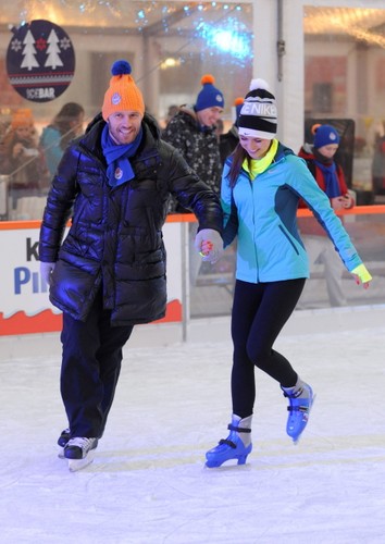 Anna Lewandowska poprowadziła lekcję WF na Stadionie Narodowym