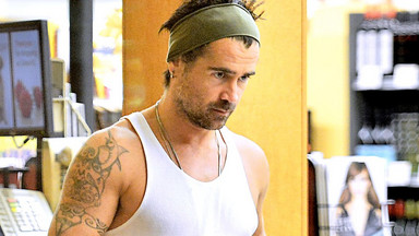 Colin Farrell usuwa tatuaże